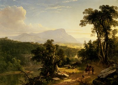 Paysage-Composition : Dans les Catskills, 1848 - Asher Brown Durand